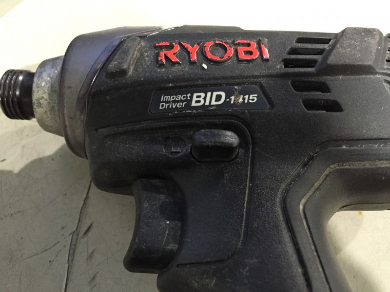 RYOBI インパクトドライバ（BID-1415）分解　異音修理