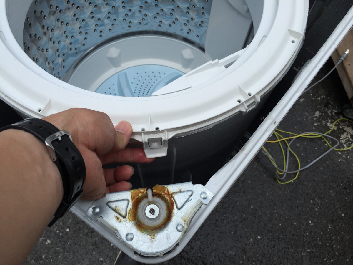 【分解清掃の方法】東芝洗濯機  AW-50GL