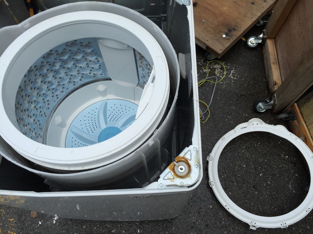 【分解清掃の方法】東芝洗濯機  AW-50GL