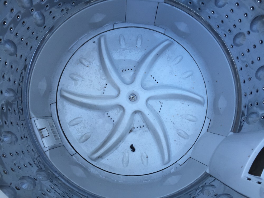 東芝 洗濯機AW-70GF（AW-307）分解,洗濯層取外し 清掃方法