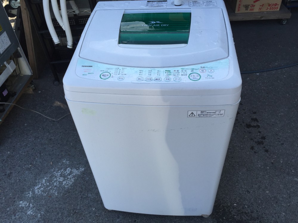 東芝 洗濯機AW-70GF（AW-307）分解,洗濯層取外し 清掃方法