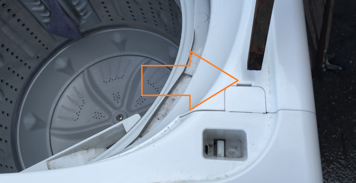【東芝洗濯機AW-305】DIYで洗濯槽を分解清掃する方法