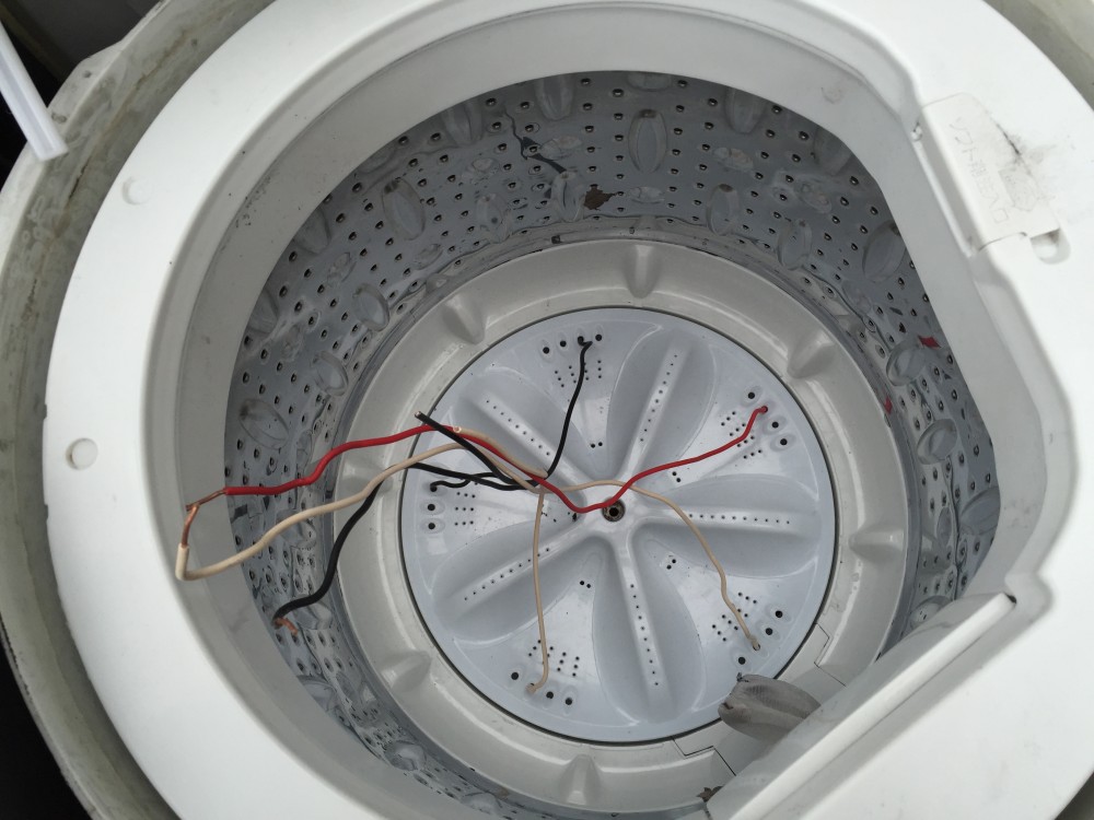 ハイアールアクア（AQW-KS60）洗濯機分解と洗濯槽の清掃