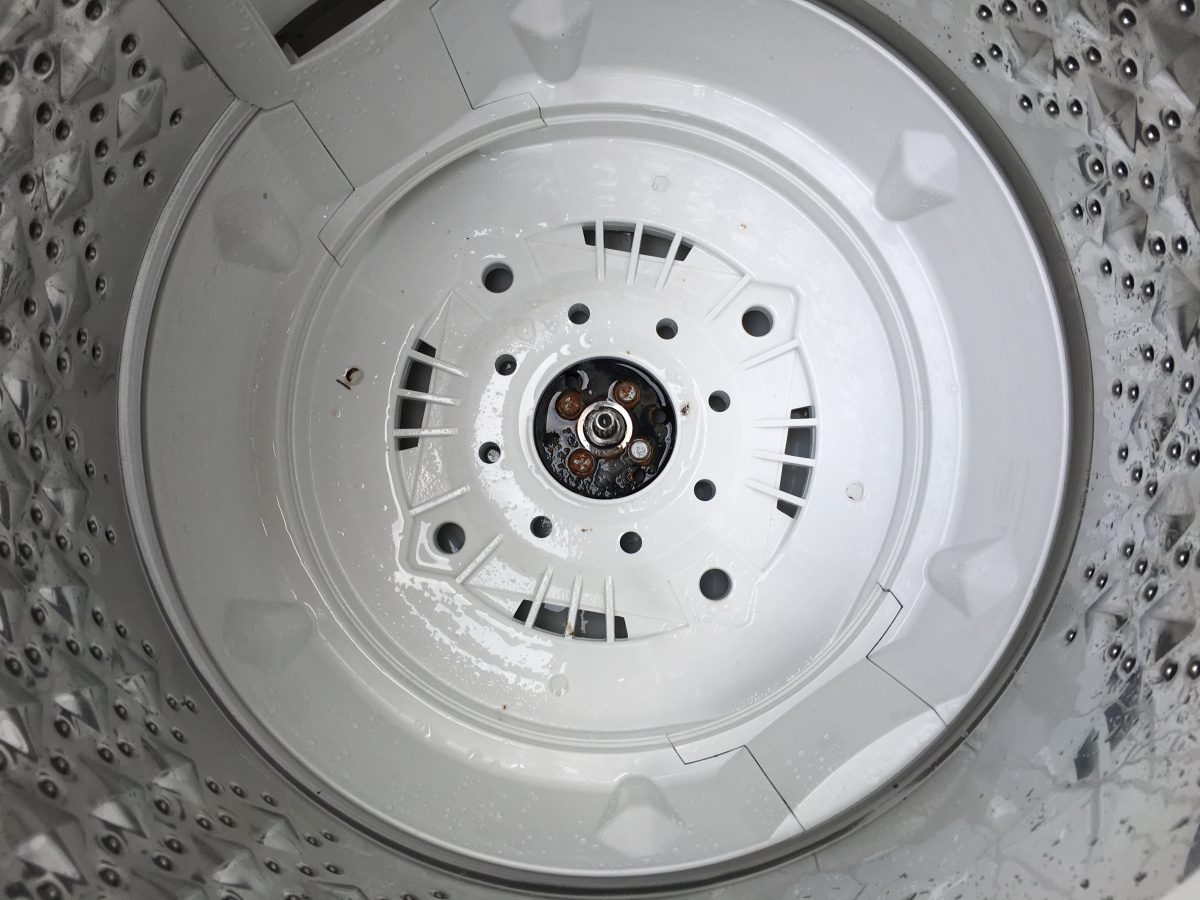 東芝7.0kg洗濯機（AW-707）家庭でも簡単にできる、洗濯槽の掃除の方法