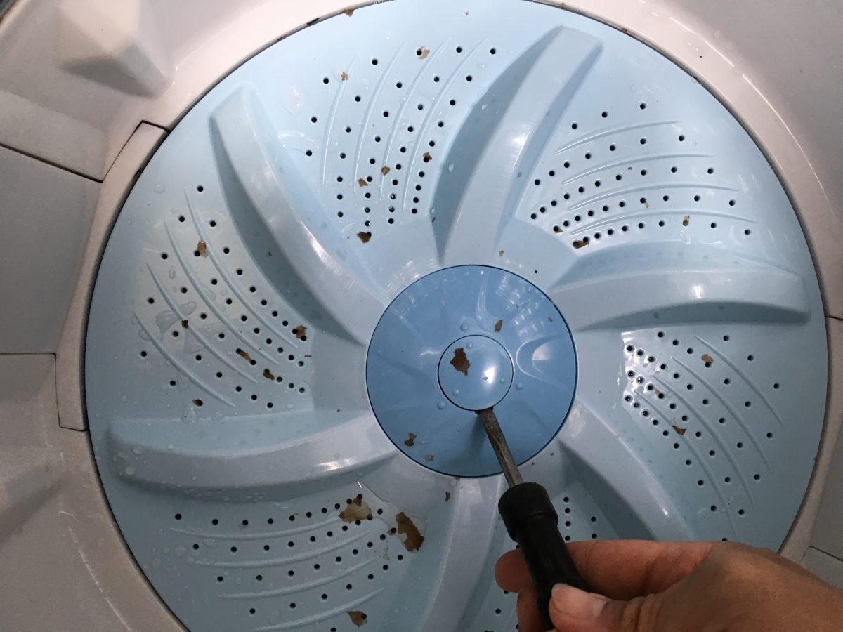東芝洗濯機（AW-50GK）の分解と、DIYでもできる！洗濯槽の掃除の方法