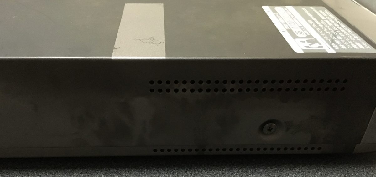 シャープ AQUOS DVDレコーダー DV-AC82 修理（ ドライブ、ハードディスク交換方法)