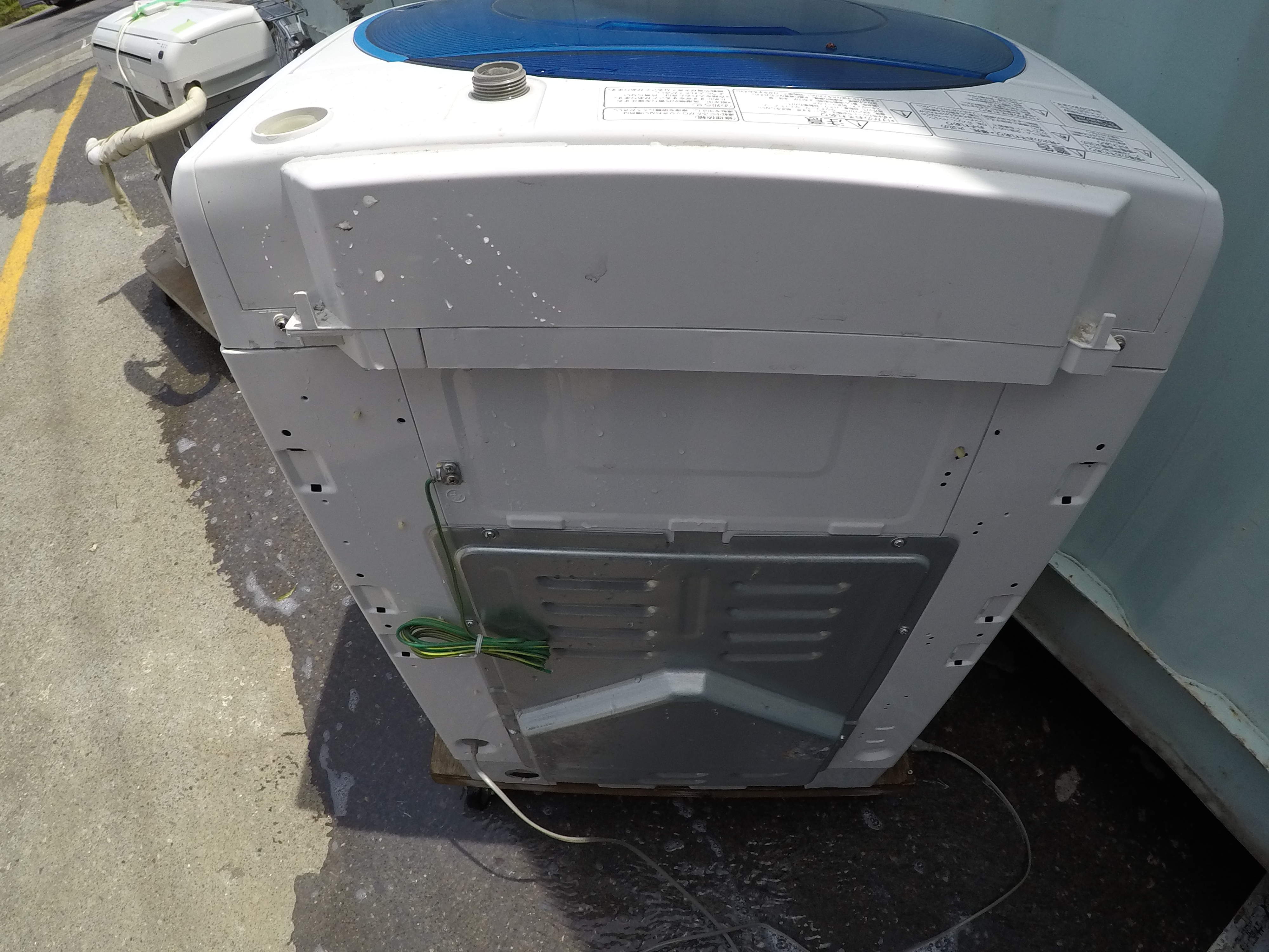 パナソニック8.0kg洗濯機（NA-FS80H5）自分で分解 掃除