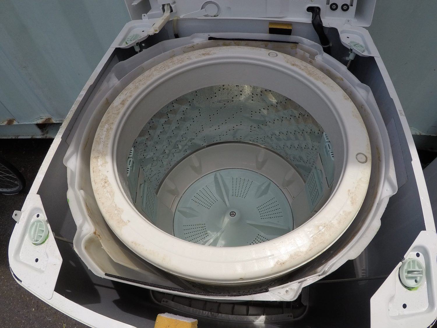 パナソニック8.0kg洗濯機（NA-FS80H5）自分で分解 掃除