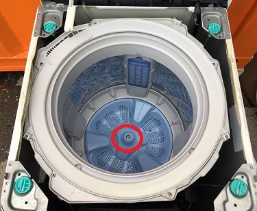 パナソニック洗濯機（NA-FA90H2）分解と洗濯槽の掃除の方法