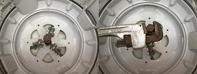 パナソニック洗濯機（NA-FA90H2）分解と洗濯槽の掃除の方法