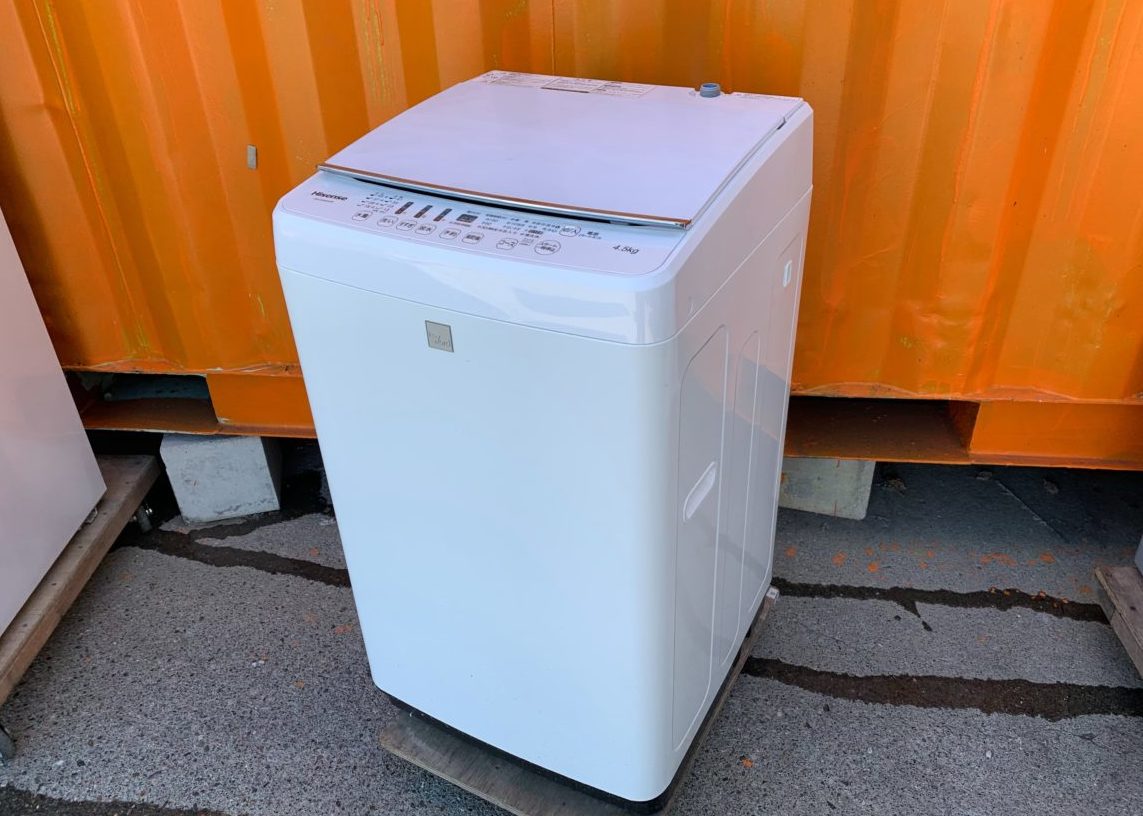 ハイセンス 洗濯機 HW-G45E4KW (4.5Kg)分解掃除の方法｜修理方法.com