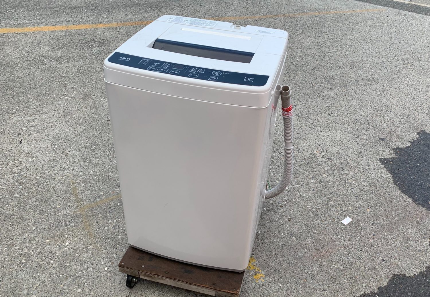 【臭いが気になったら分解掃除】AQUA 5.0kg 洗濯機 AQW-S50E2 分解と掃除の方法
