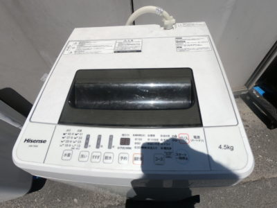 ハイセンス全自動洗濯機4.5kg HW-T45A 分解と掃除の方法｜修理方法.com
