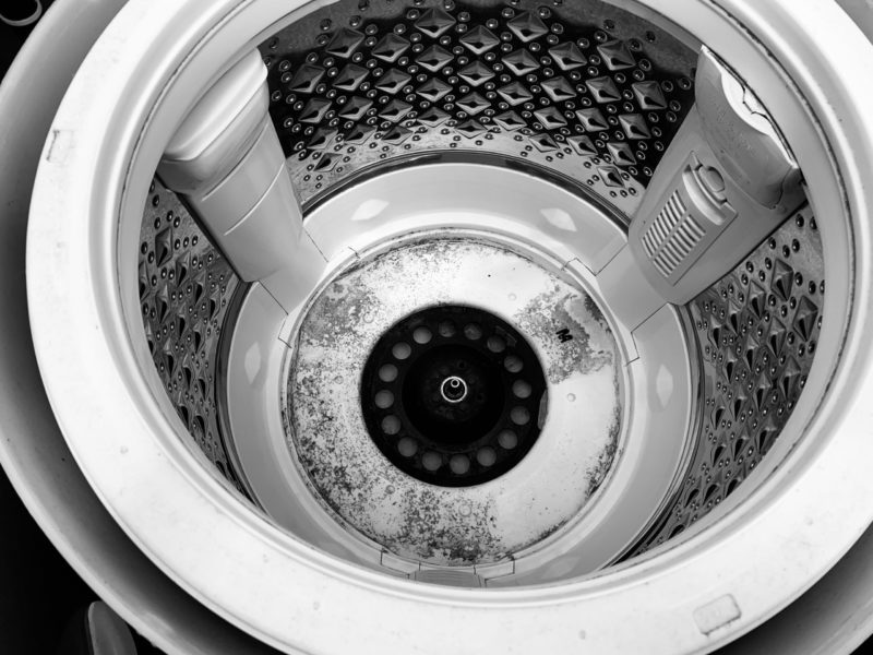 東芝 洗濯機7kg「AW-7DE4」分解 洗濯槽を取り外して掃除をする方法