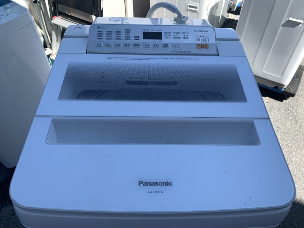 【槽洗浄】パナソニックNA-FA80H6 洗濯機 分解と掃除の方法